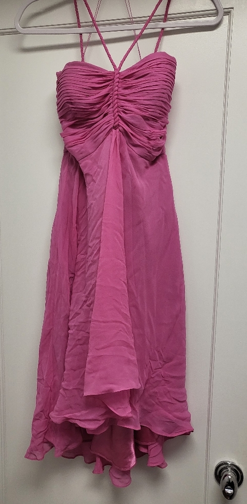 Aidan Mattox Hi-low dress